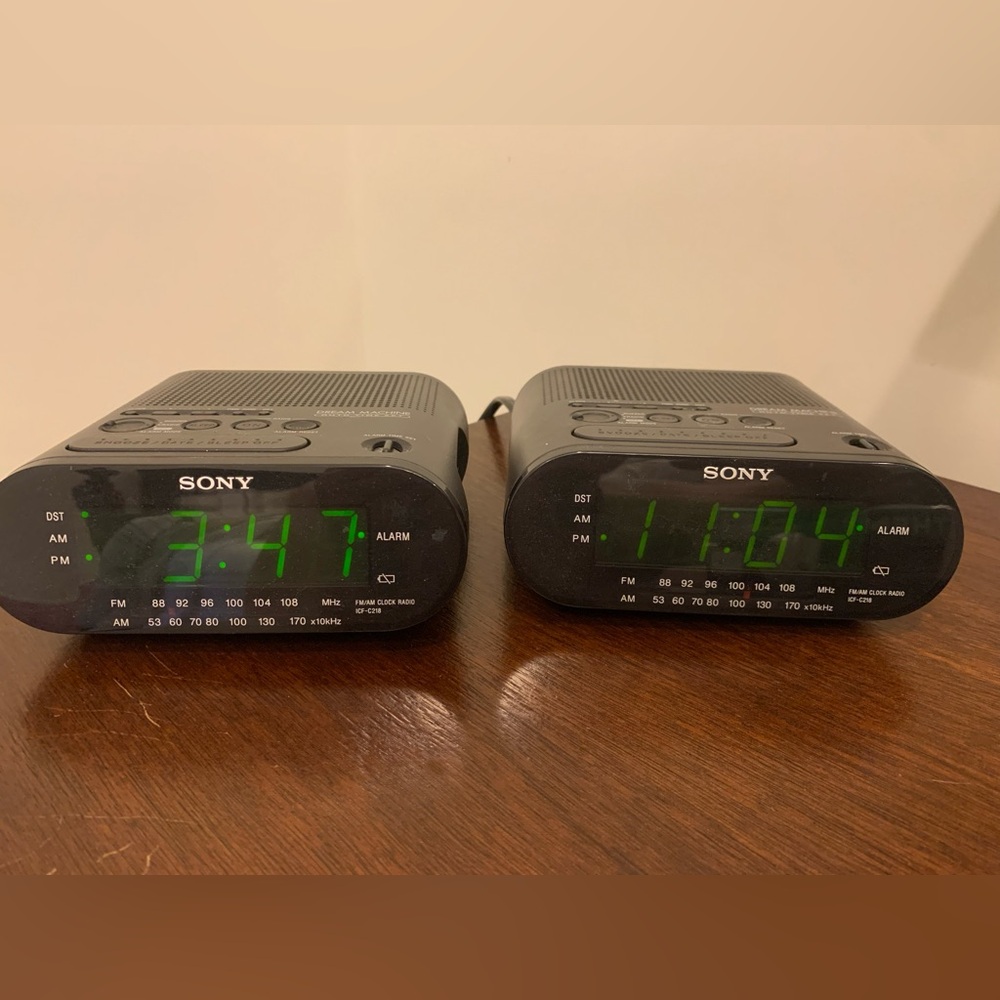 Sony Dream Machine Digital Alarm Clock Radio